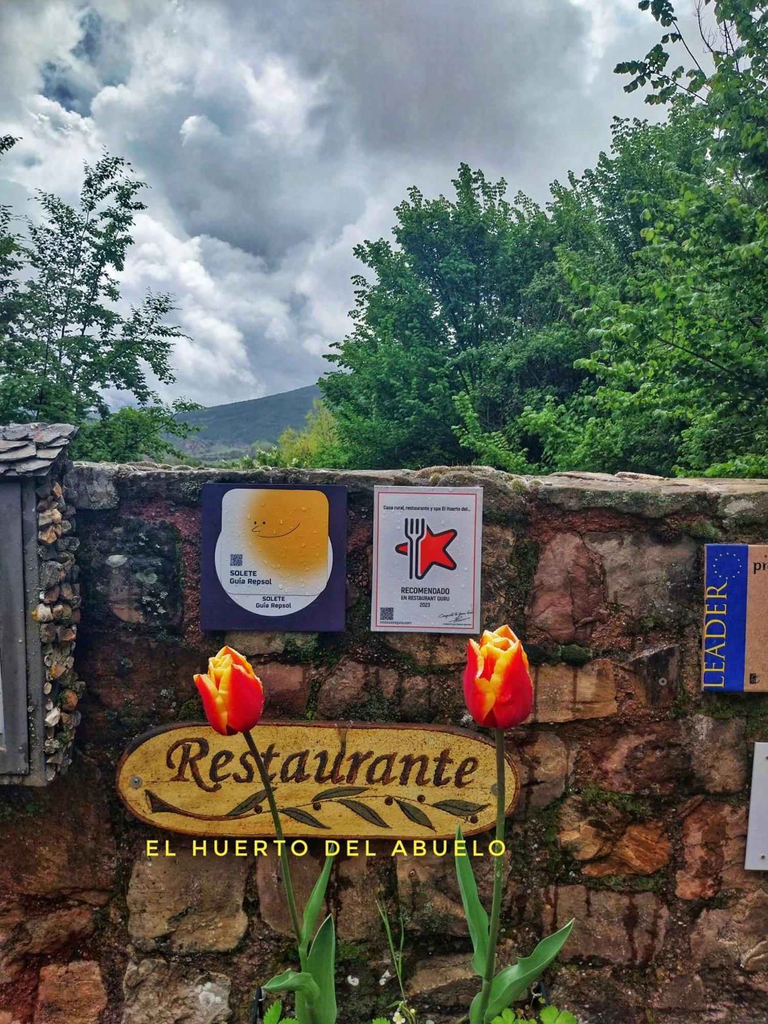 Casa Rural, Spa Y Restaurante El Huerto Del Abuelo Almiruete Kültér fotó