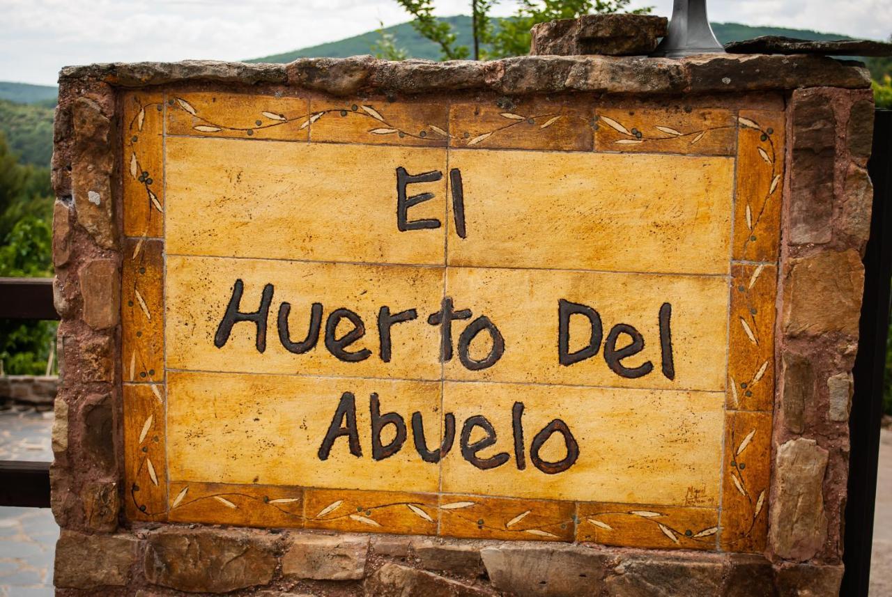Casa Rural, Spa Y Restaurante El Huerto Del Abuelo Almiruete Kültér fotó